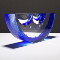 Steven Weinberg Glass Sculpture, Unique - Sold for $4,375 on 04-23-2022 (Lot 440).jpg